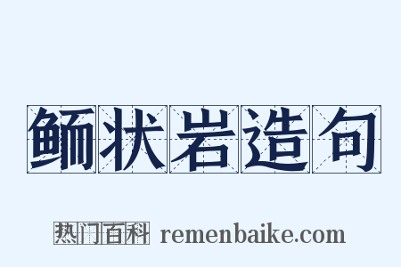 鲕状岩造句是什么意思的图片